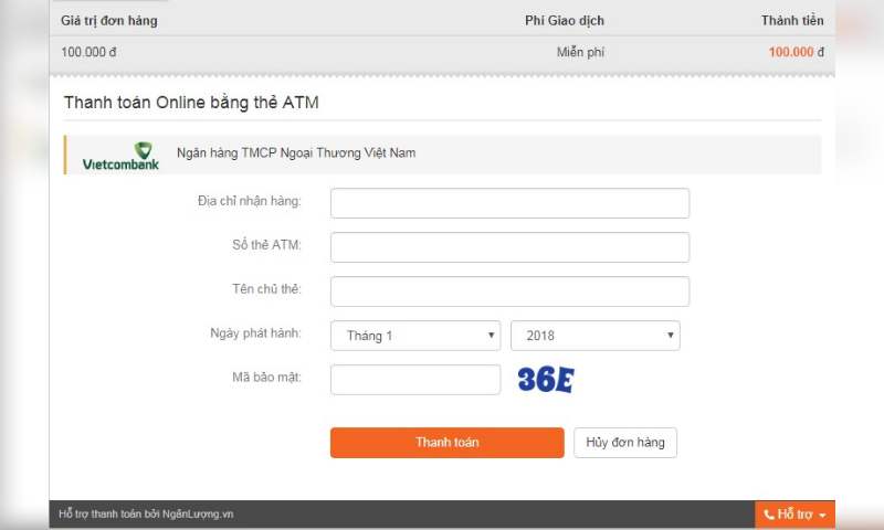 Hoàn toàn có thể nạp tiền về tài khoản chơi game mọi thời gian