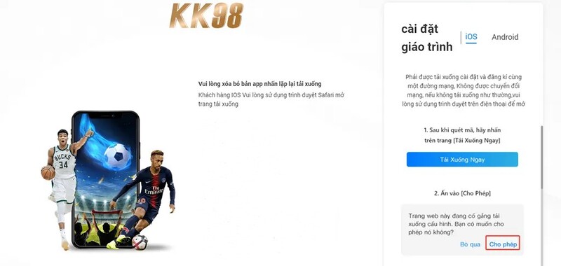 tải app KK98